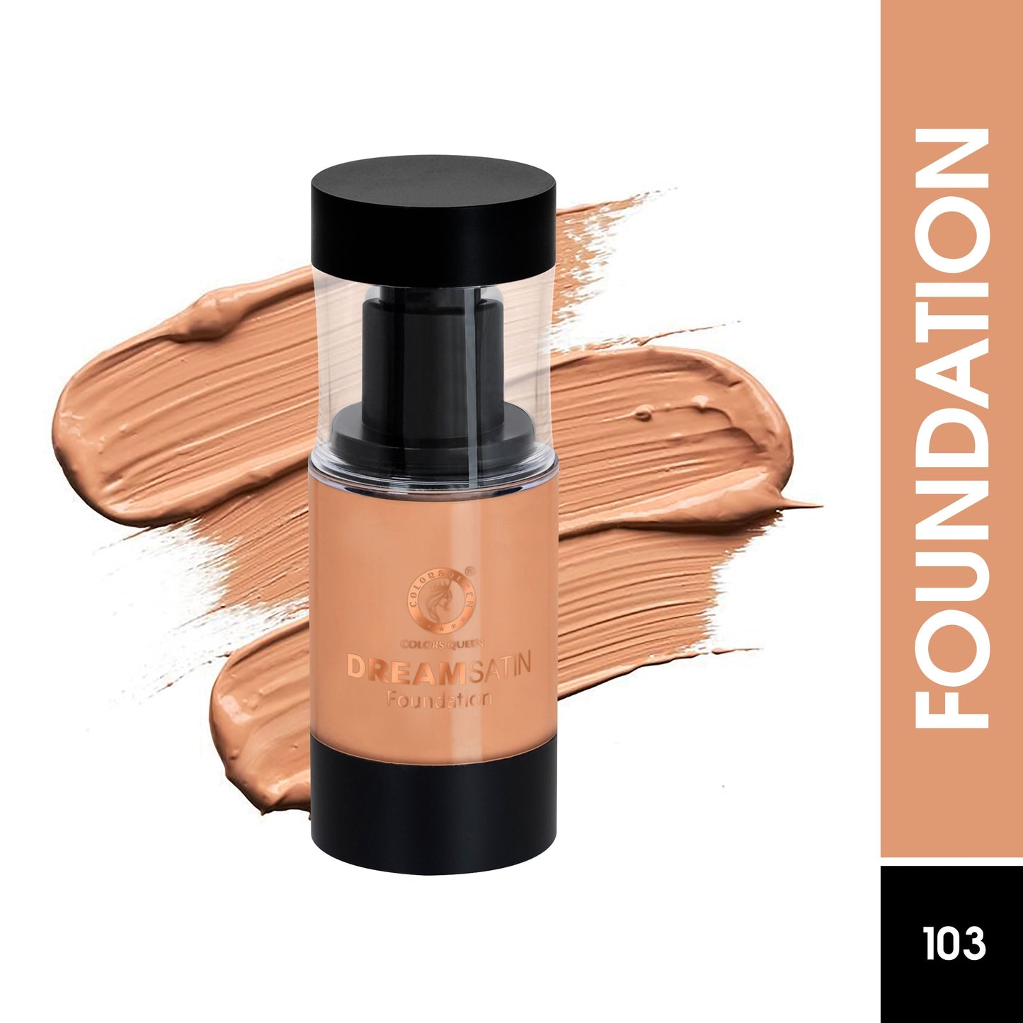 Colors Queen Dream Satin Foundation - 103 Chestnut