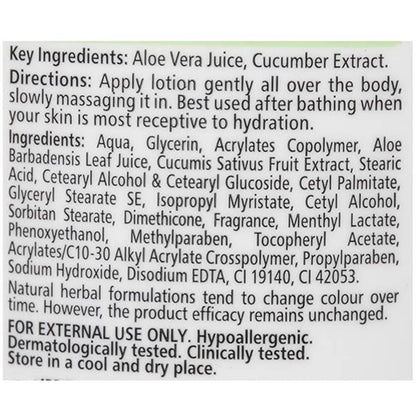 Himalaya Aloe & Cucumber Refreshing Body Lotion