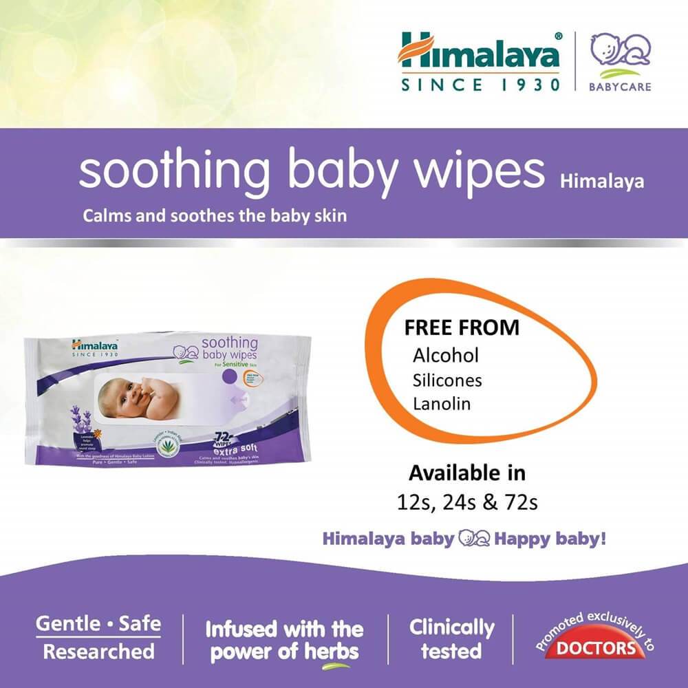 Himalaya Herbals - Soothing Baby Wipes