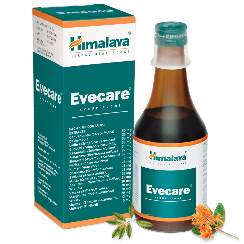 Himalaya Herbals - Evecare Syrup - BUDNE