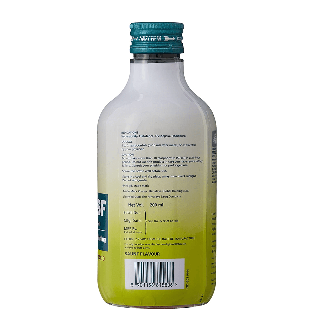 Himalaya Herbals Himcocid SF Syrup (200 ml)