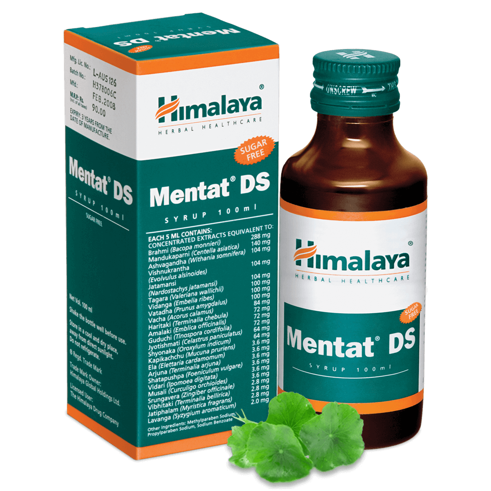 Himalaya Herbals Mentat DS Syrup (100 ml)