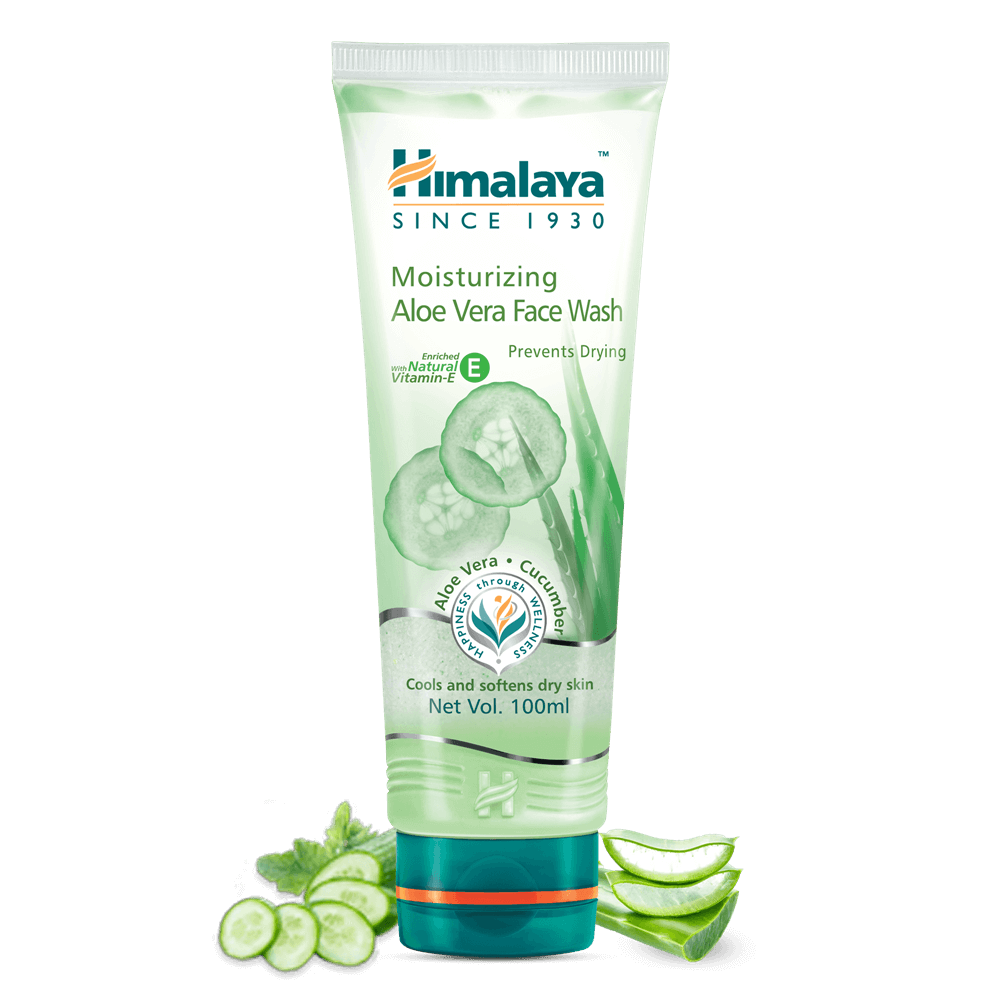 Himalaya Herbals Moisturizing Aloe Vera Face Wash - BUDNE