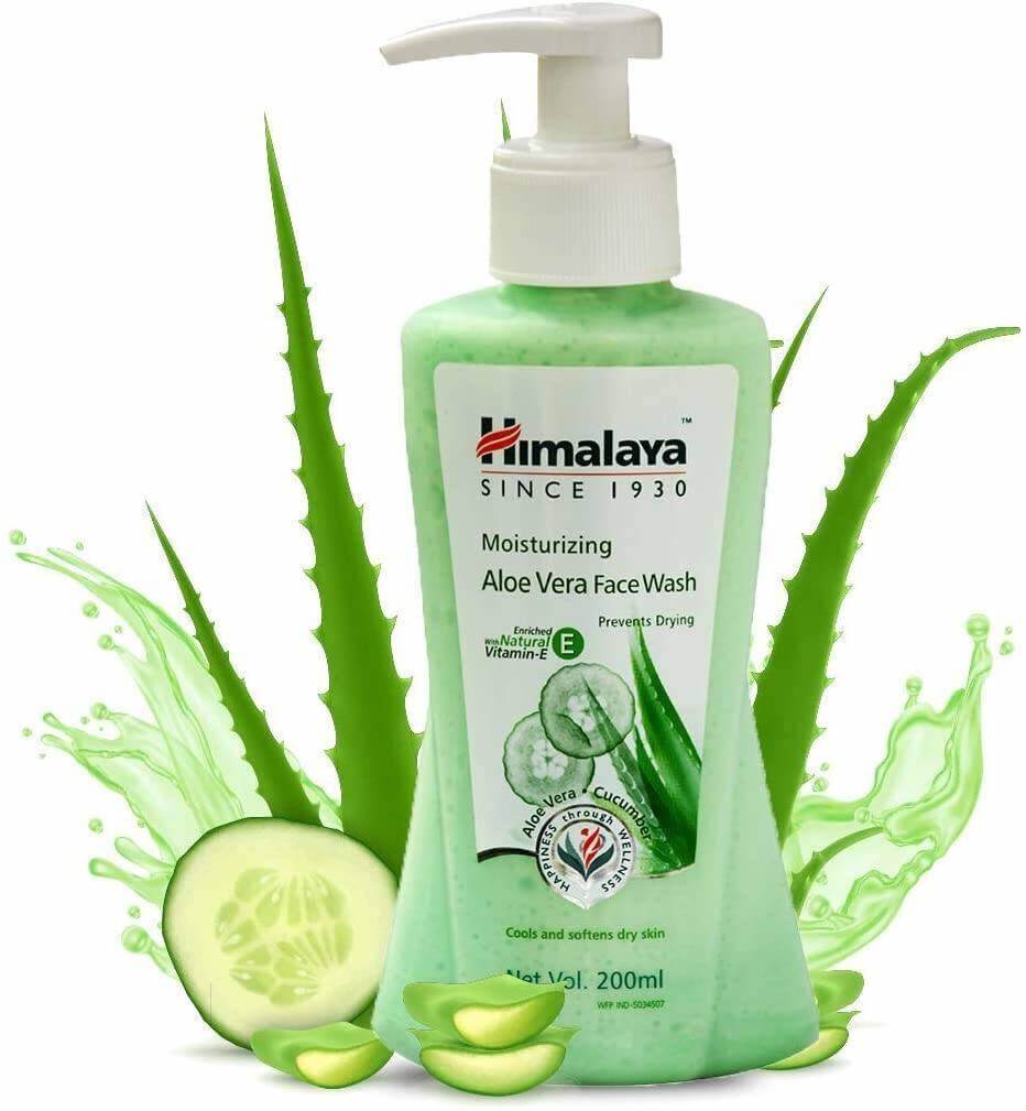 Himalaya Herbals Moisturizing Aloe Vera Face Wash - BUDNE