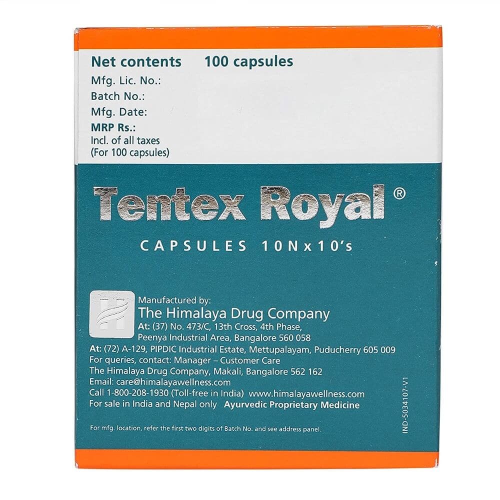 Himalaya Tentex Royal Capsules