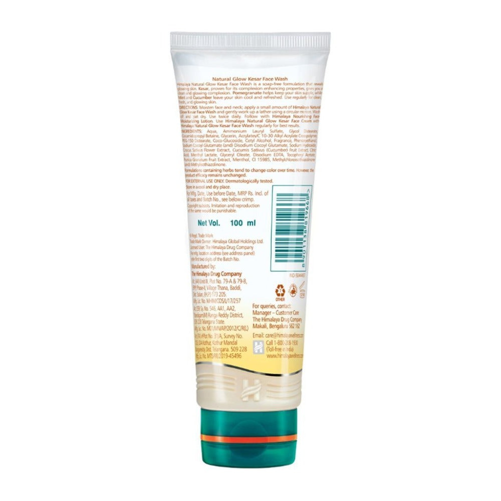 Himalaya Herbals Natural Glow Kesar Face Wash