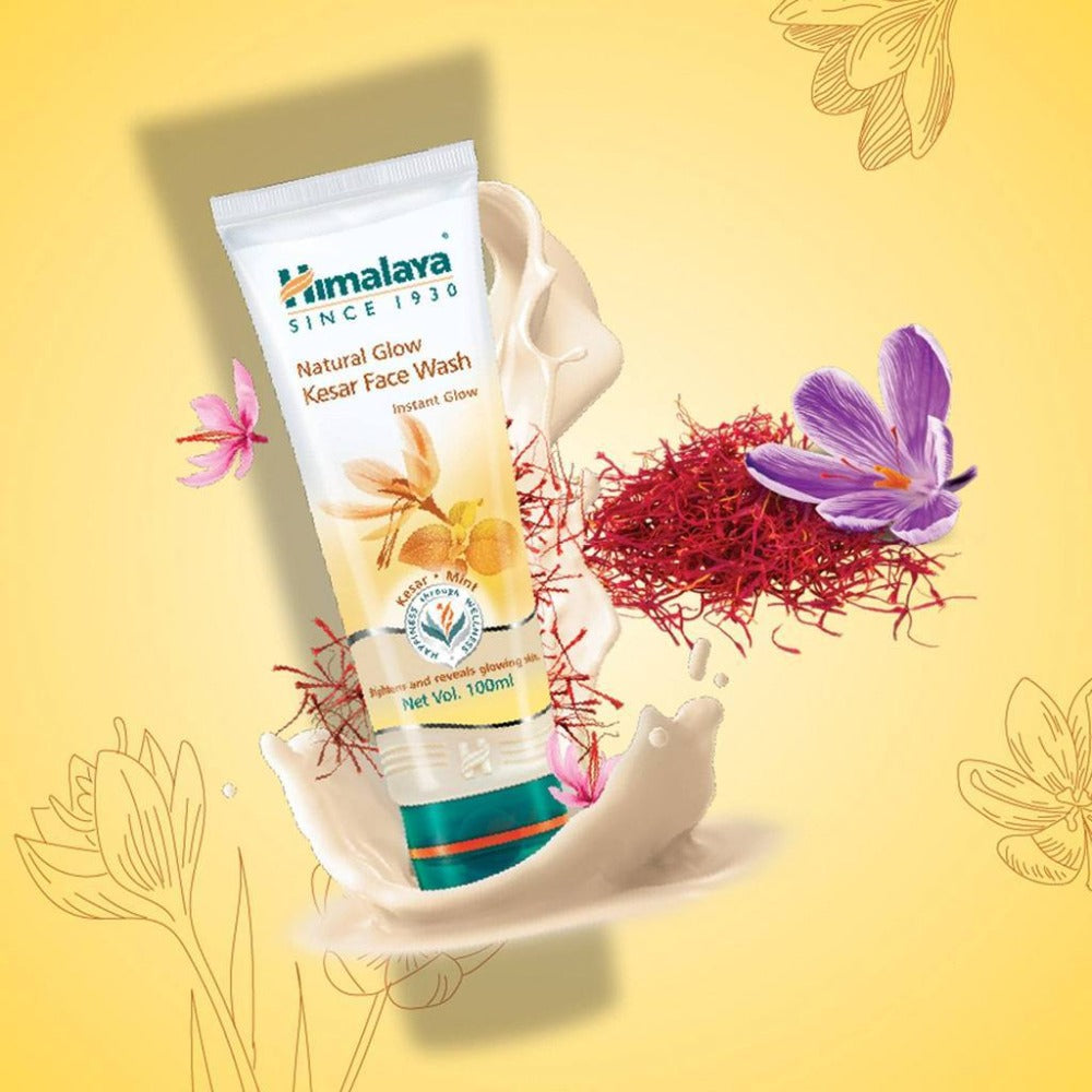 Himalaya Herbals Natural Glow Kesar Face Wash