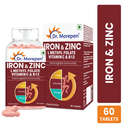 Dr. Morepen Iron & Zinc Tablets