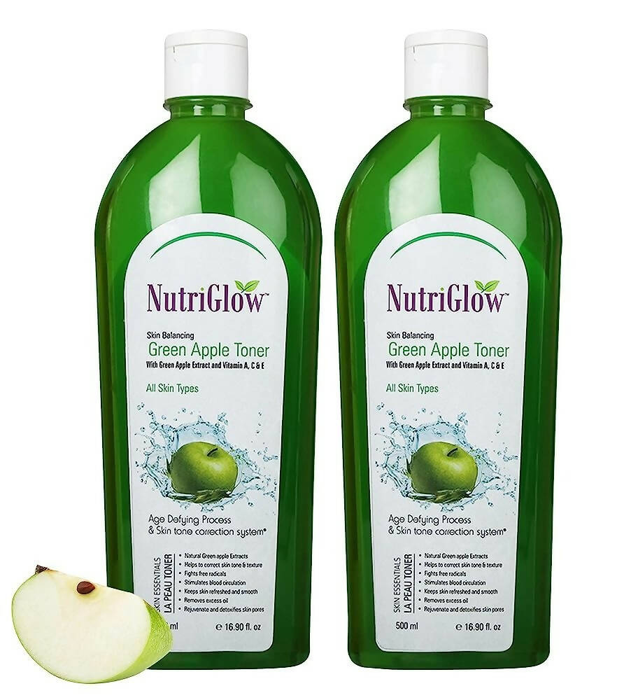 NutriGlow Skin Balancing Green Apple Toner - BUDNEN