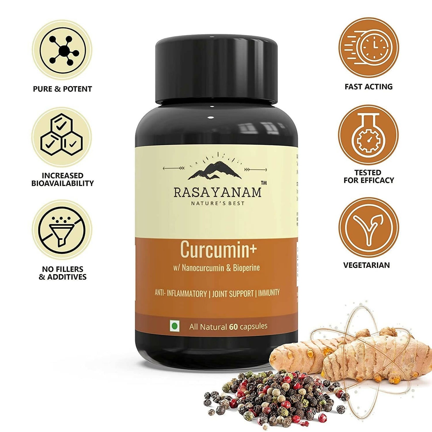 Rasayanam Curcumin+ Capsules