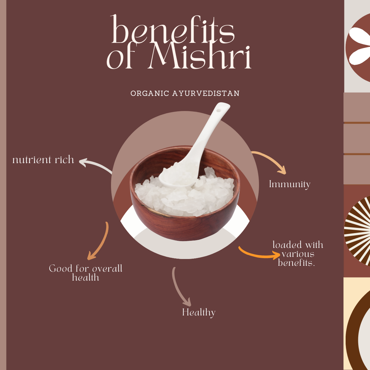 Organic Ayurve USA, Australia, Canada n Rock Sugar (Mishri)