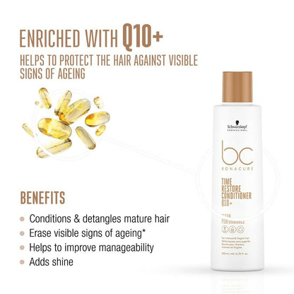 Schwarzkopf Professional Bonacure Q10 Time Restore Combo