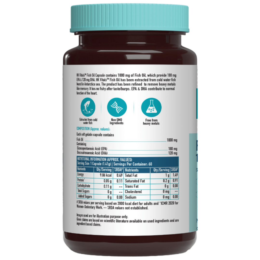 HK Vitals Fish Oil Capsules