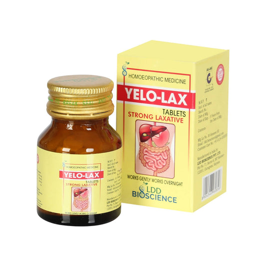 LDD Bioscience Homeopathy Yelo-Lax Tablets