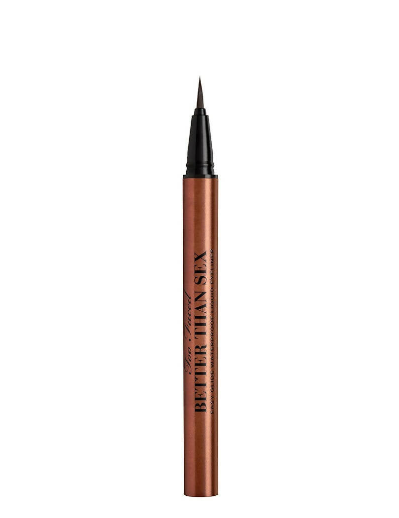 Too Faced Better Than Sex Waterproof Liquid Eyeliner - Chocolate - BUDNE