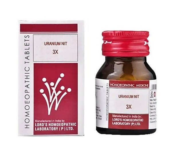 Lord's Homeopathy Uranium Nit Trituration Tablet