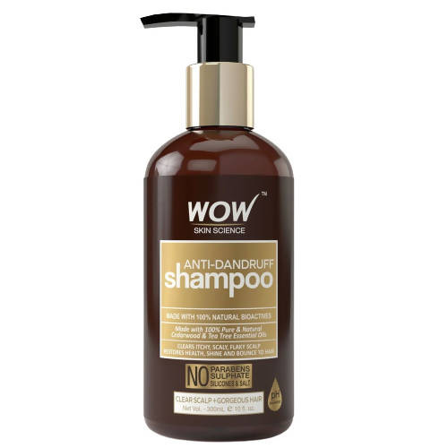 Wow Skin Science Anti-Dandruff Shampoo - Distacart