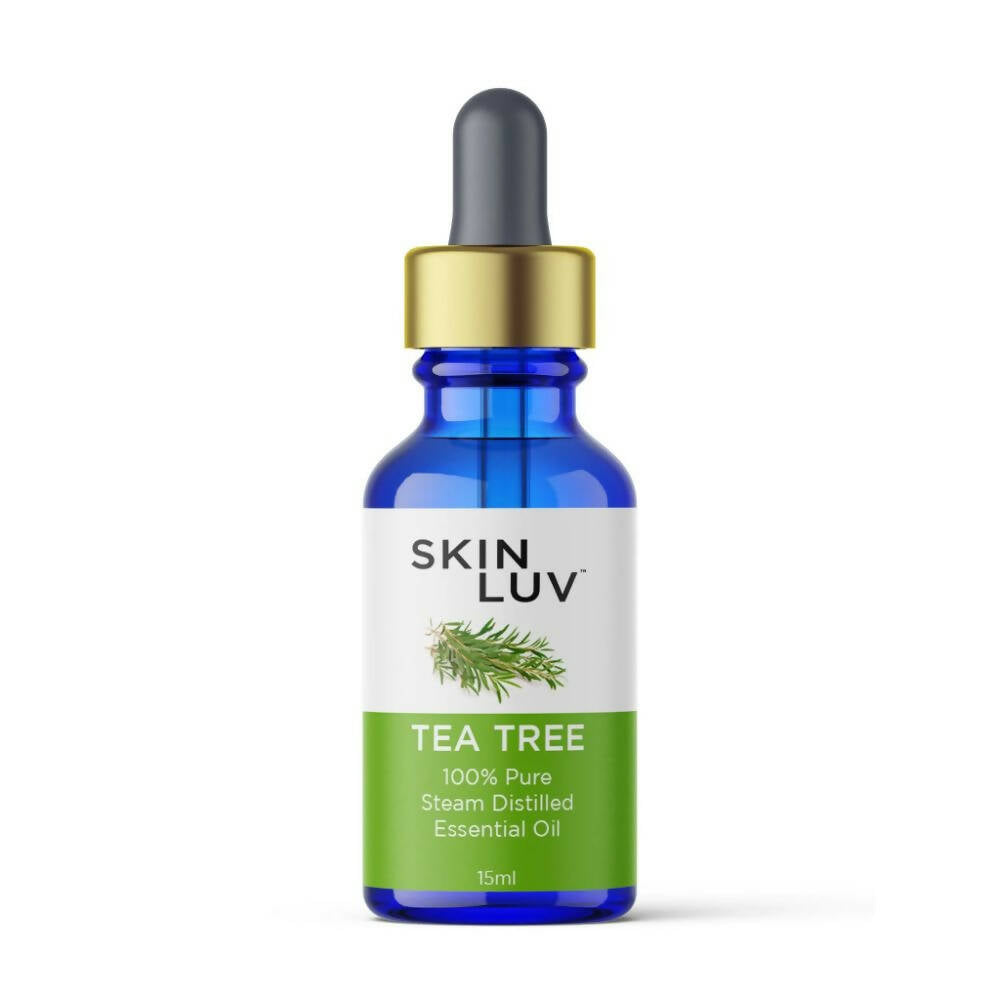 SkinLuv Tea Tree Pure & Organic Steam Distilled Essential Oil - BUDNE