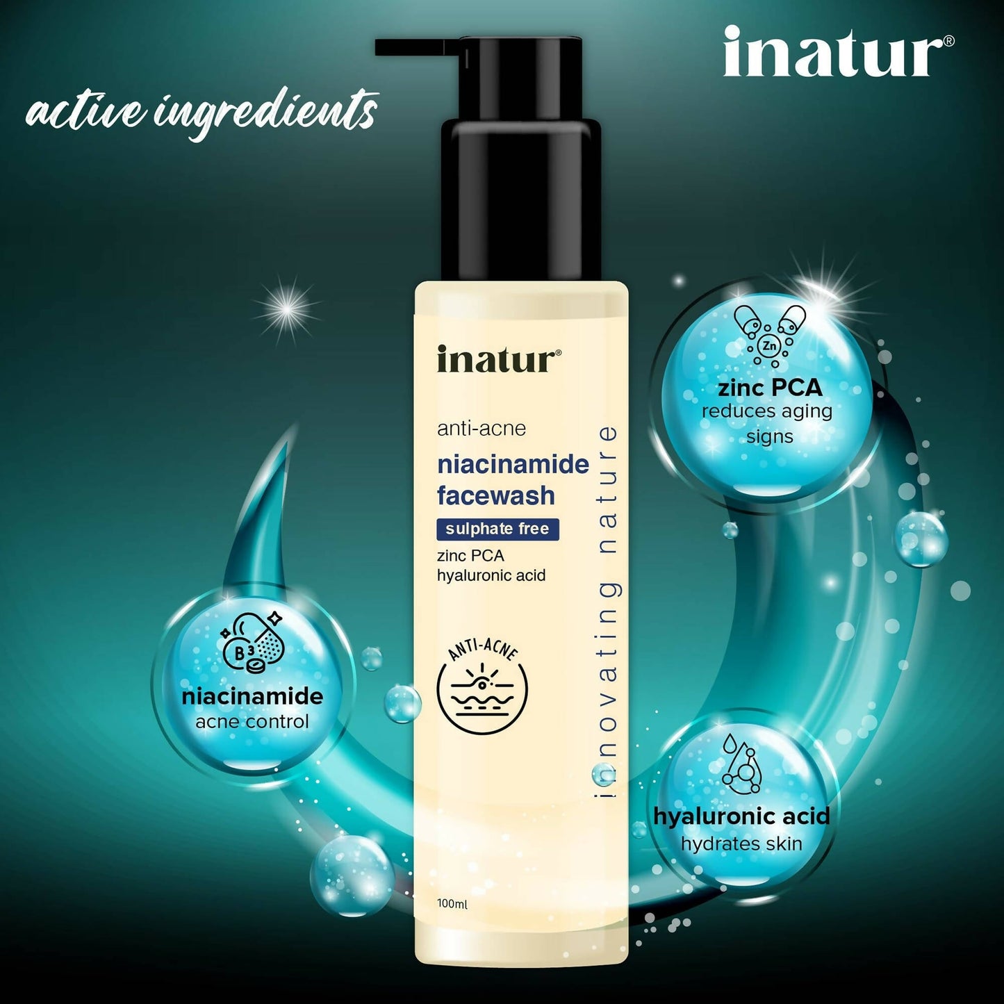 Inatur Niacinamide Face Wash