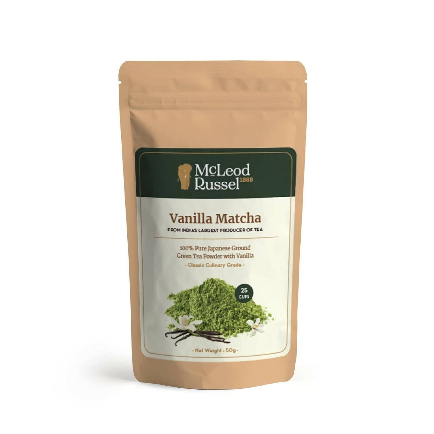 McLeod Russel 1869 Vanilla Matcha - 100% Pure Japanese Matcha Green Tea -  buy in usa 