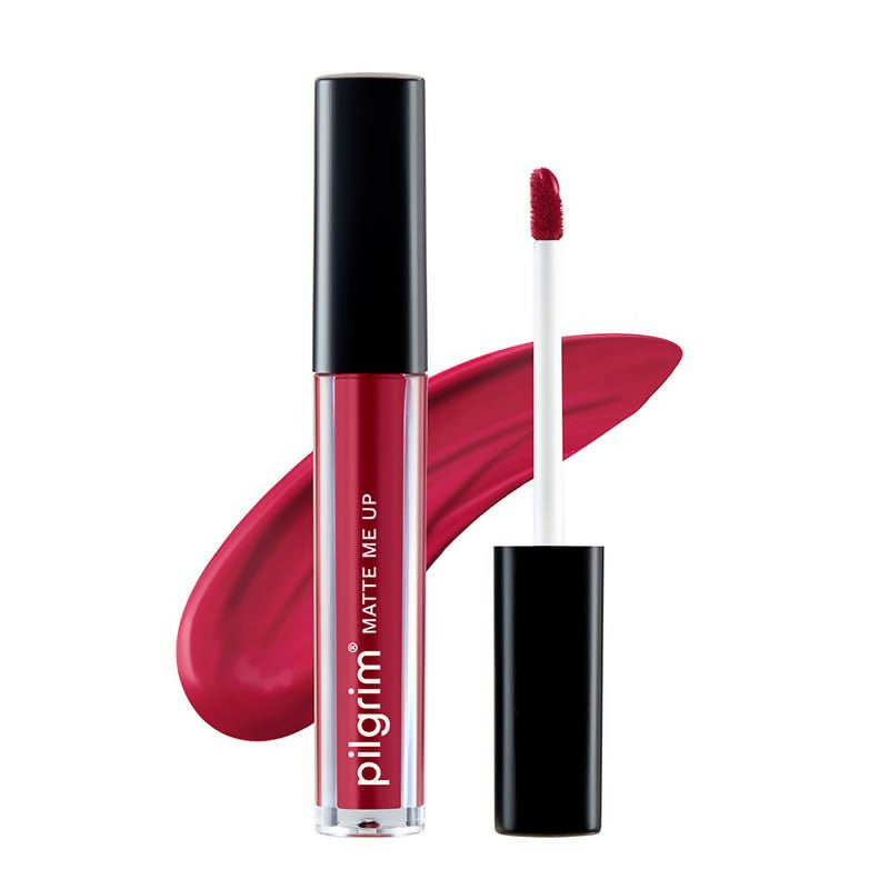 Pilgrim Liquid Matte Lipstick with Hyaluronic Acid - Pink Climax