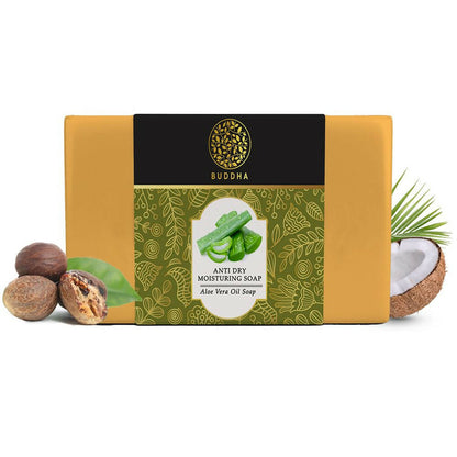 Buddha Natural Anti Dry moisturizing Soap - Skin Glow, Dry and Rough Skin - BUDNEN