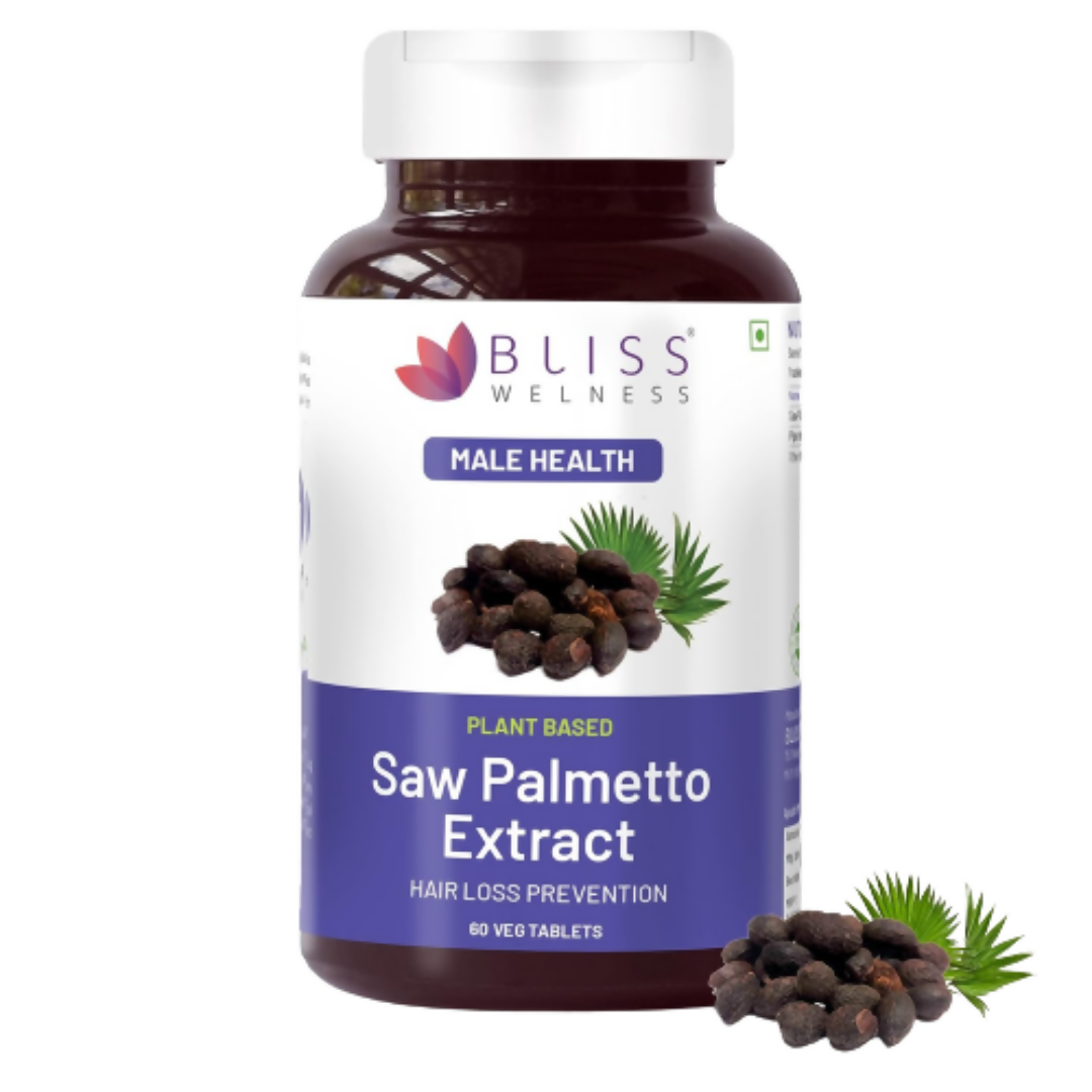 Bliss Welness Saw Palmetto Extract Tablets -  usa australia canada 