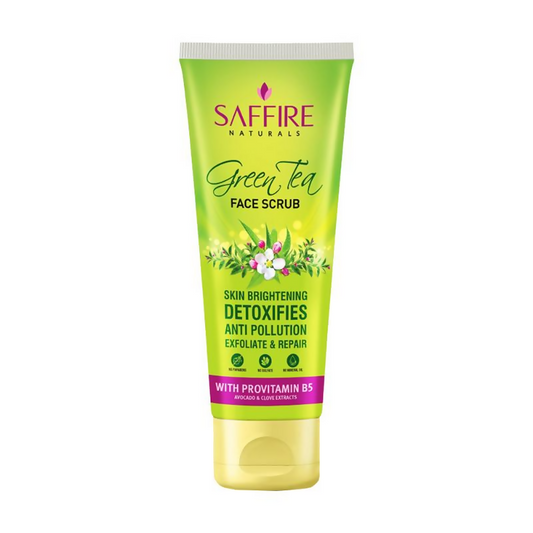 Saffire Naturals Green Tea Scrub With Provitamin B5