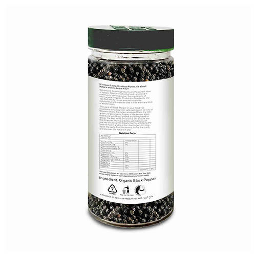 Nature Land Organics Black Pepper (kali Mirch)