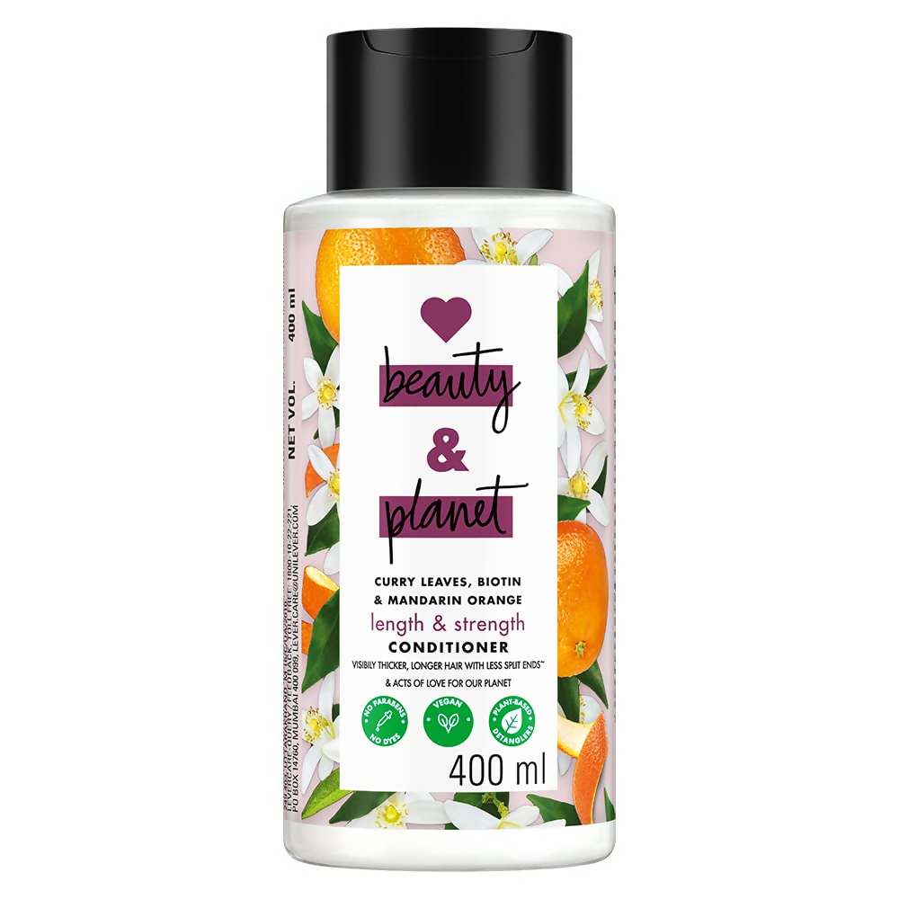 Love Beauty And Planet Curry Leaves Biotin & Mandarin Orange Conditioner -  buy in usa canada australia