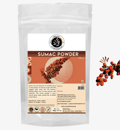 Organic Ayurvedistan Sumac Powder -  buy in usa 