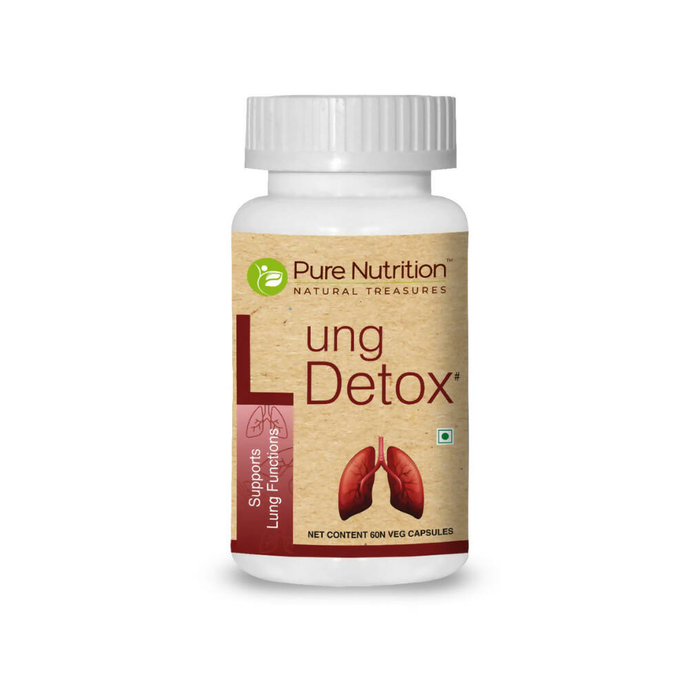 Pure Nutrition Lung Detox Veg Capsules