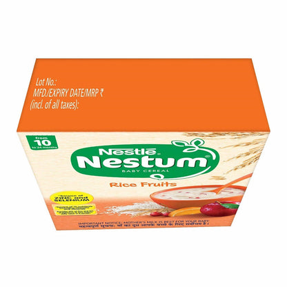 Nestle Nestum Baby Cereal-Rice Fruits (10 to 24 Months)