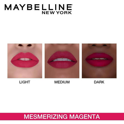 Maybelline New York Color Sensational Creamy Matte Lipstick / 680 Mesmerizing Magenta