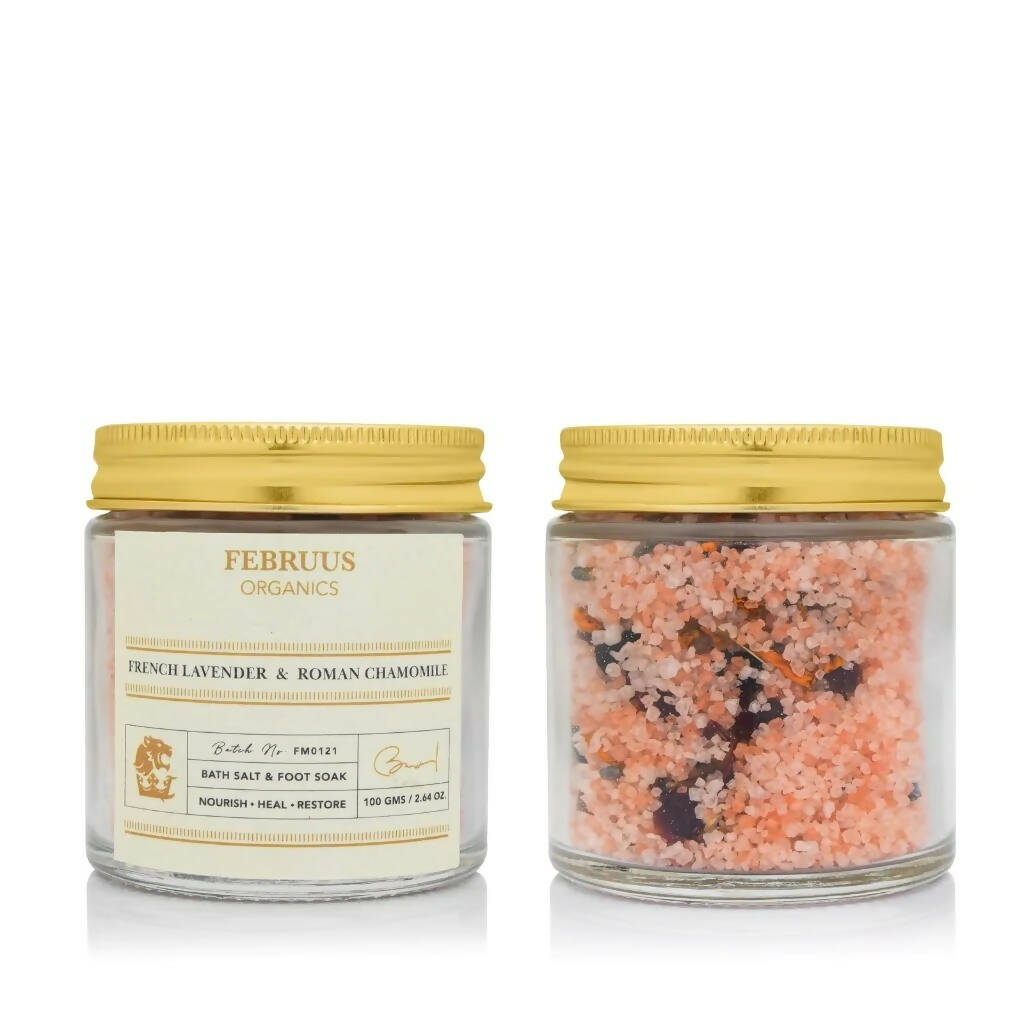 Februus Organics French Lavender & Roman Chamomile Bath Salt