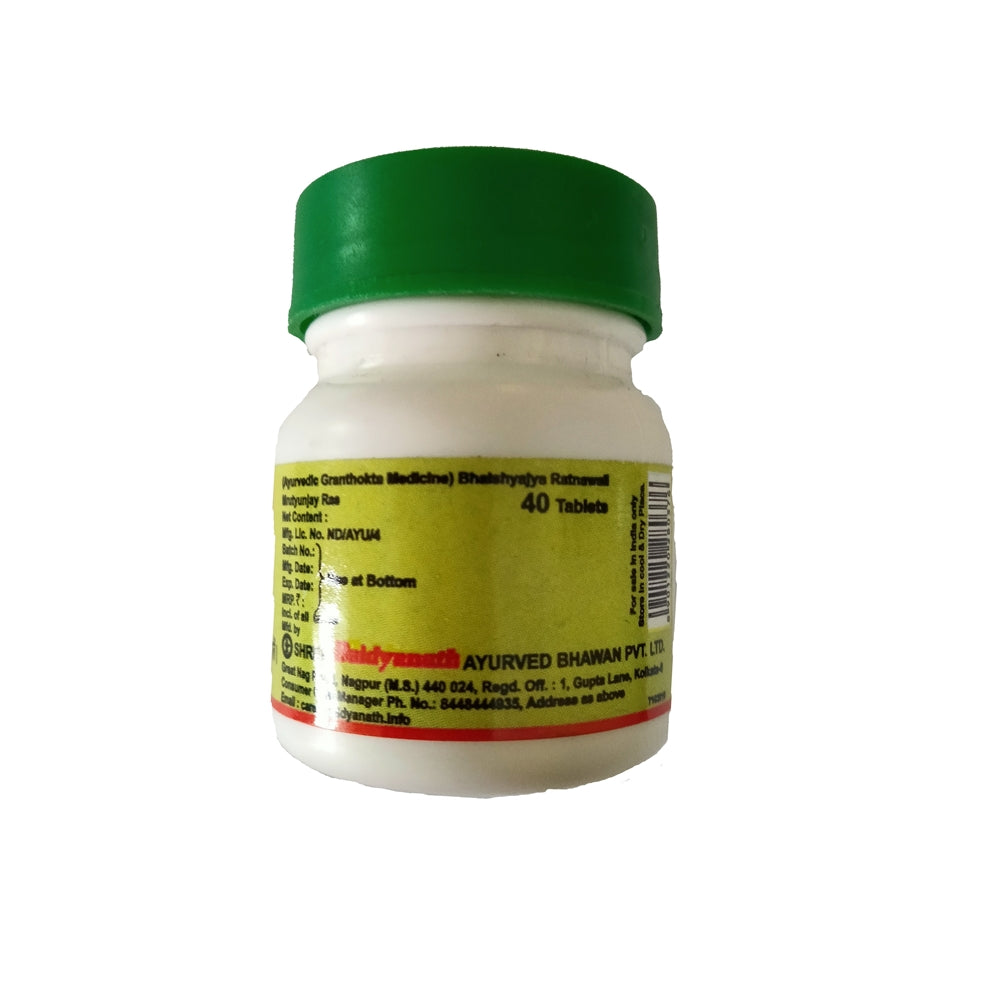 Baidyanath Jhansi Mrityunjaya Ras 40 Tabs