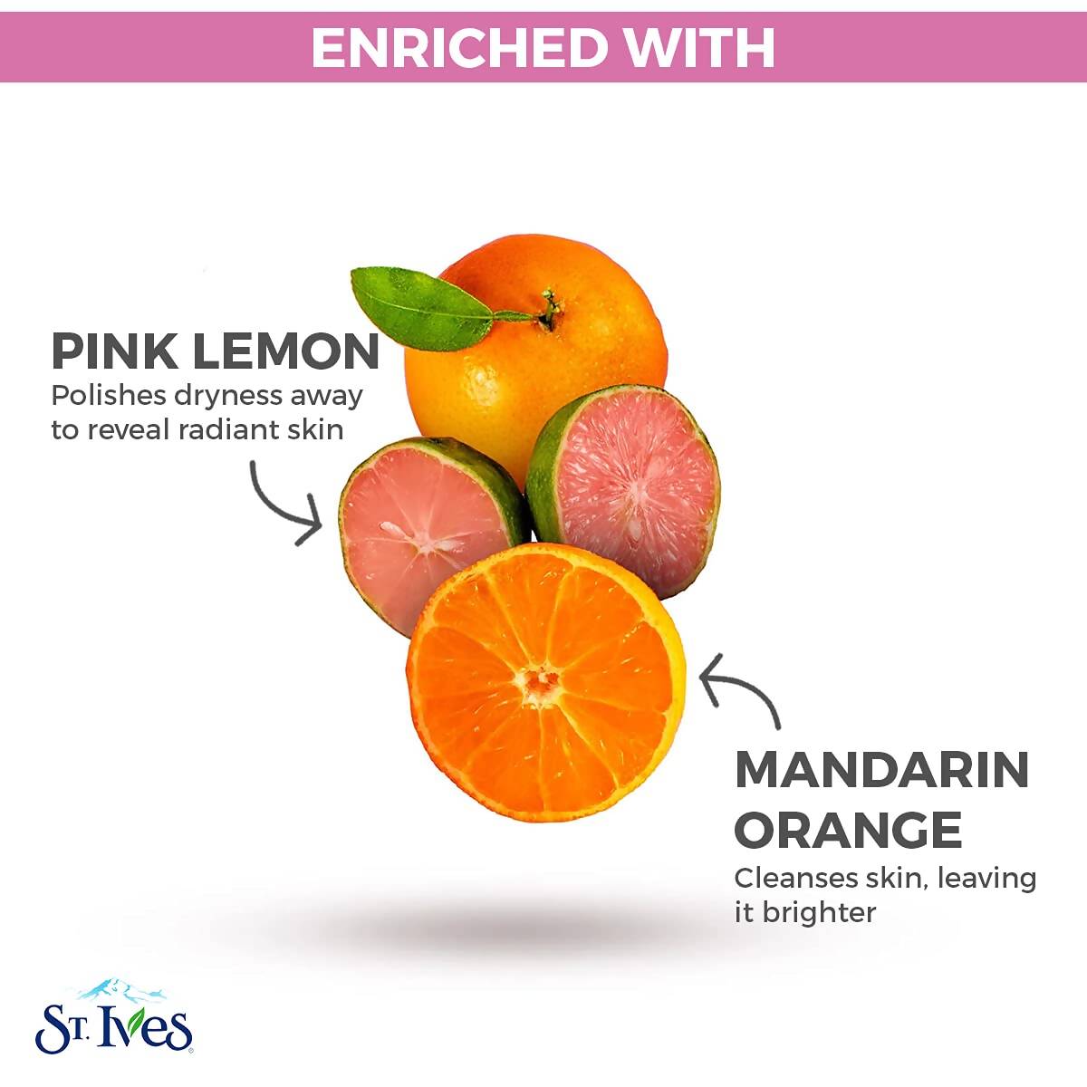 St. Ives Radiant Skin Pink Lemon and Mandarin Orange Scrub