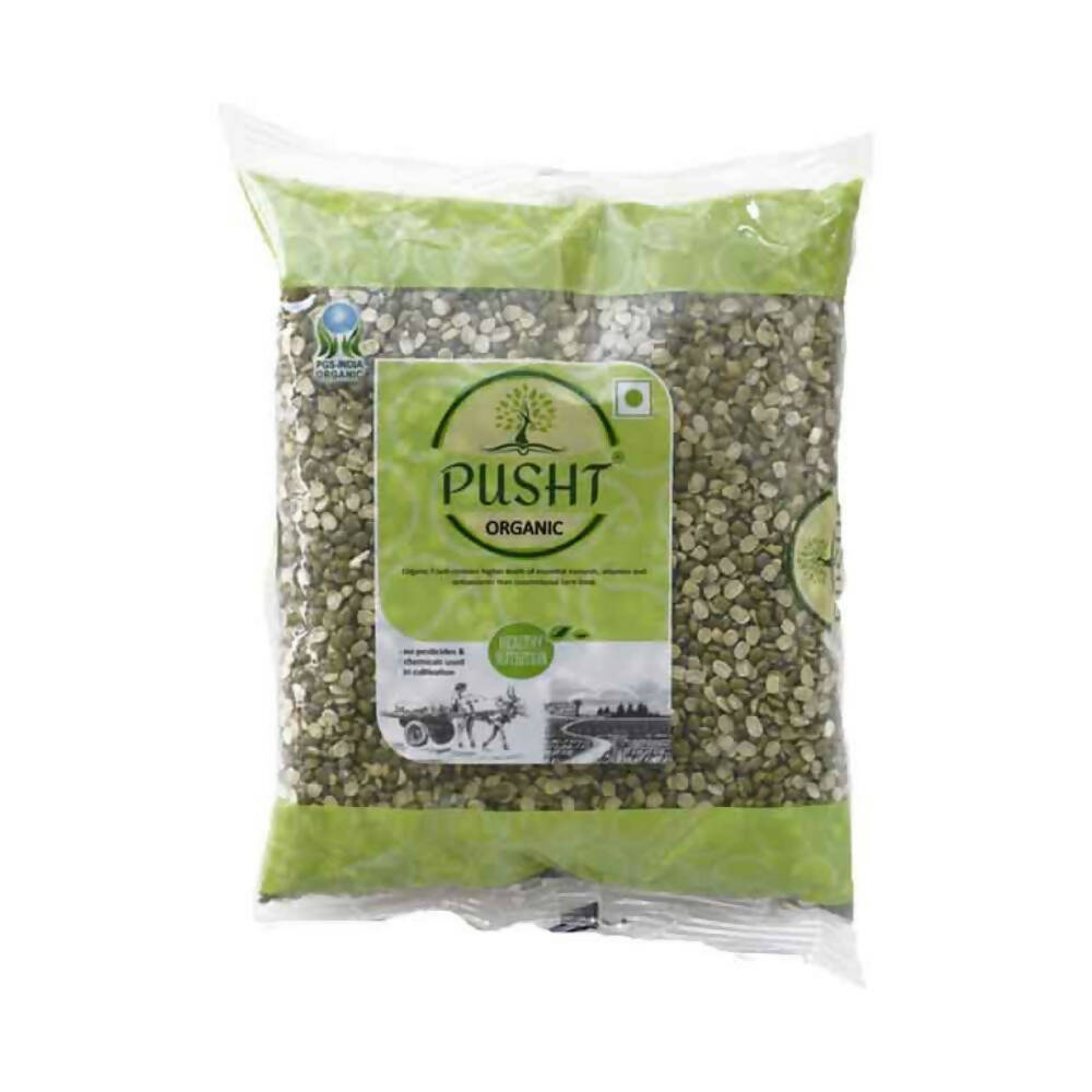 Pusht Organic Moong Chilka Dal -  USA, Australia, Canada 