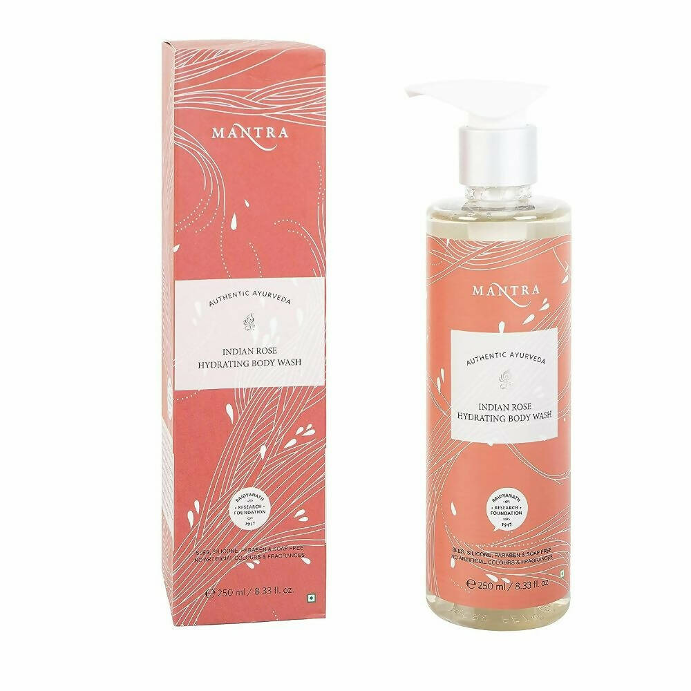 Mantra Herbal Indian Rose Hydrating Body Wash - BUDNEN