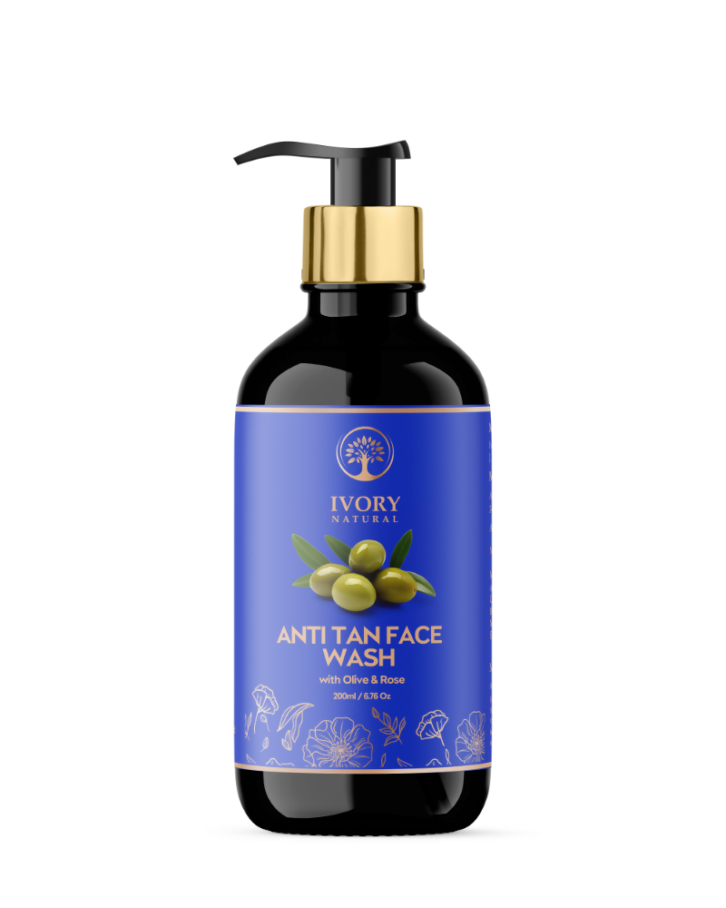 Ivory Natural Tan Face Wash For Crystal Clear And Radiant Skin