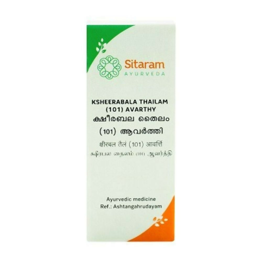 Sitaram Ayurveda Ksheerabala 101 Aavarthi Thailam -  buy in usa 