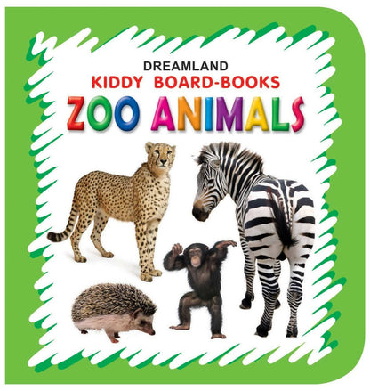 Dreamland Kiddy Board Book - Zoo Animals