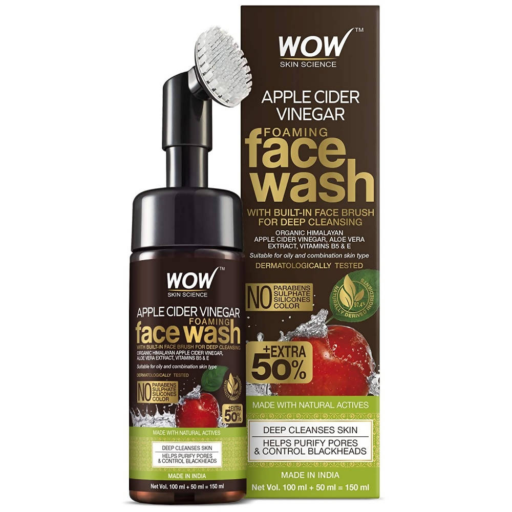 Wow Skin Science Apple Cider Vinegar Foaming