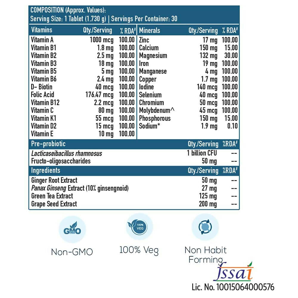 HK Vitals Multivitamin Plus Men Tablets