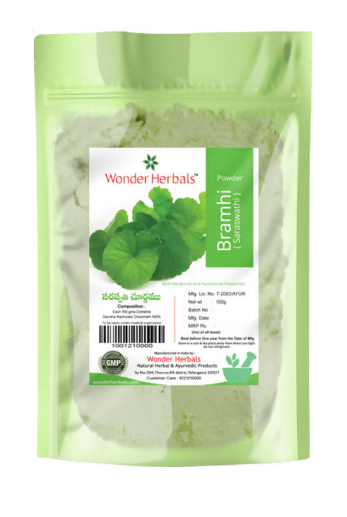 Wonder Herbals Saraswathi (Brahmi) Powder