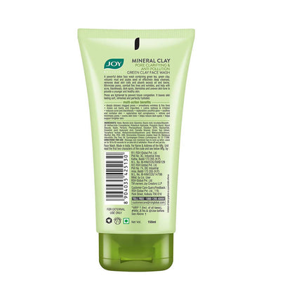 Joy Mineral Clay Pore Clarifying & Anti-Pollution Green Clay Face Wash