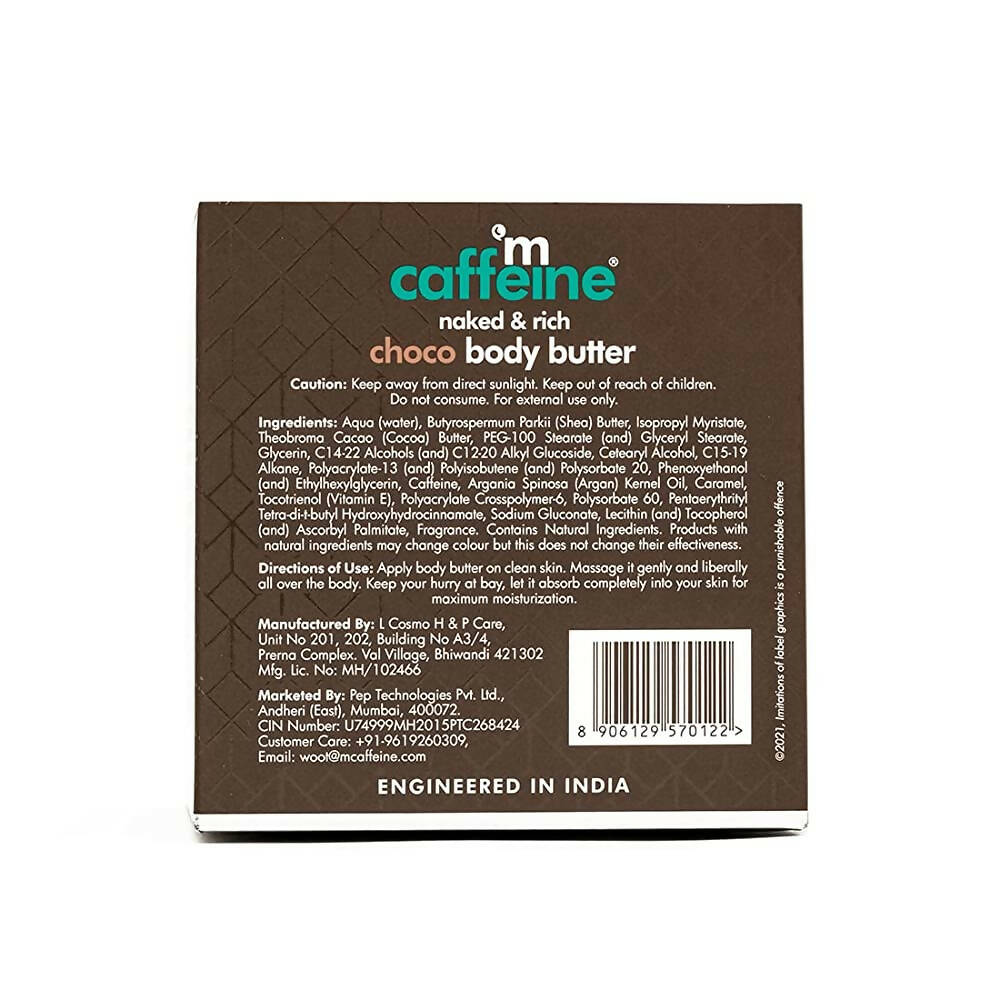 mCaffeine Naked & Rich Choco Body Butter