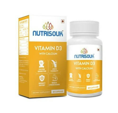 Nutrisouk Vitamin D3 Capsules - BUDEN