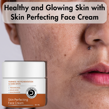 Dermistry Kojic Acid Skin Perfecting Fairness Face Cream Dark Spots Correction Instant Glow