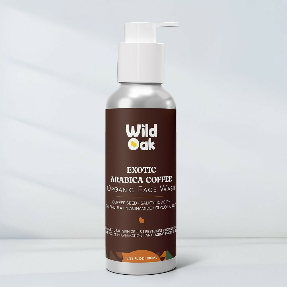 Wild Oak Exotic Arabica Coffee Organic Facewash - BUDNE